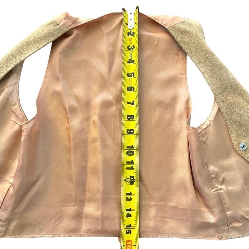 Vintage 90’s 100% Leather Vest